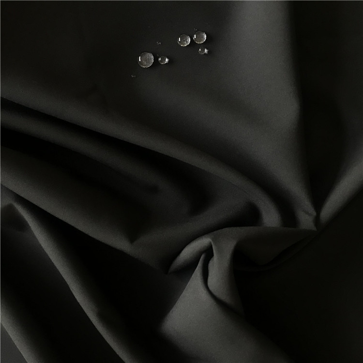 Polyester 75D Microfiber Pongee Stretch Fabric Waterproof